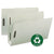 Smead™ 100% Recycled Pressboard Fastener Folders, Legal Size, Gray-Green, 25/Box (SMD20005)
