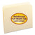 Smead™ Reinforced Tab Manila File Folders, Straight Tab, Letter Size, 11 pt. Manila, 100/Box (SMD10310)