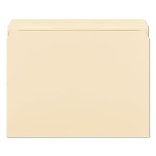Smead™ Manila File Folders, Straight Tab, Letter Size, 100/Box (SMD10300)