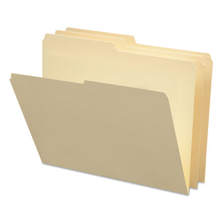 Smead™ Manila File Folders, 1/2-Cut Tabs, Letter Size, 100/Box (SMD10320)