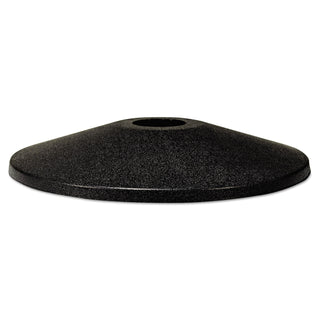 Tatco Adjusta-Tape Crowd Control Base Only, Steel, 14" Deep, Black, 2/Box (TCO11711)