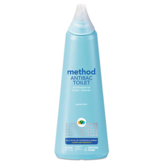Method® Antibacterial Toilet Cleaner, Spearmint, 24 oz Bottle (MTH01221)