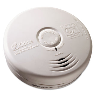 Kidde Safety Kitchen Smoke/Carbon Monoxide Alarm, Lithium Battery, 5.22"Dia x 1.6"Depth (KID21010071)