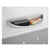 Safco® Rumba™ Whiteboard Screen Accessories, Eraser Tray, 12 1/4 x 2 1/4, Silver (SAF2008GR)