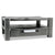 Kantek Two Level Stand, Removable Drawer, 17 x 13 1/4 x 3-1/2 to 7, Black (KTKMS480)