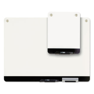 Iceberg Clarity Glass Personal Dry Erase Boards, Ultra-White Backing, 9 x 12 (ICE31110)