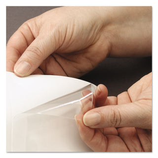 Smead™ Self-Adhesive Poly Pockets, Top Load, 4 1/16 x 3, Clear, 100/Box (SMD68123)