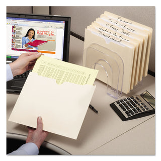 Smead™ Manila File Jackets, 2-Ply Straight Tab, Legal Size, Manila, 100/Box (SMD76500)