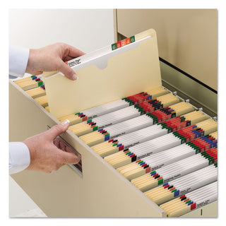 Smead™ Manila File Jackets, 1-Ply Straight Tab, Letter Size, Manila, 50/Box (SMD75439)