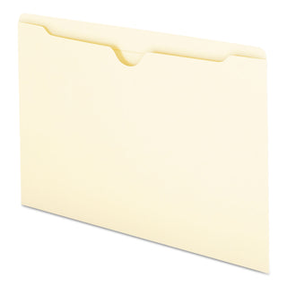 Smead™ Manila File Jackets, 2-Ply Straight Tab, Legal Size, Manila, 100/Box (SMD76500)