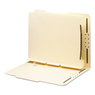 Smead™ Self-Adhesive Folder Dividers for Top/End Tab Folders w/ 2-Prong Fasteners, Letter Size, Manila, 25/Pack (SMD68025)