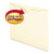 Smead™ Manila File Jackets, 1-Ply Straight Tab, Letter Size, Manila, 100/Box (SMD75410)