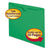 Smead™ Colored File Jackets with Reinforced Double-Ply Tab, Straight Tab, Letter Size, Green, 100/Box (SMD75503)