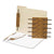 Smead™ Reinforced Self-Adhesive Fasteners, 2" Capacity, 2.75" Center to Center, Brown, 100/Box (SMD68215)