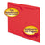 Smead™ Colored File Jackets with Reinforced Double-Ply Tab, Straight Tab, Letter Size, Red, 100/Box (SMD75509)