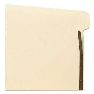 Smead™ Self-Adhesive Folder Dividers for Top/End Tab Folders w/ 2-Prong Fasteners, Letter Size, Manila, 25/Pack (SMD68025)