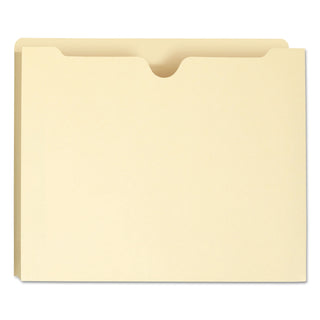 Smead™ Manila File Jackets, 1-Ply Straight Tab, Letter Size, Manila, 50/Box (SMD75439)