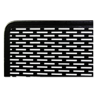 Artistic® Urban Collection Punched Metal Desktop File, 1 Section, Letter to Legal Size Files, 13" x 5.75" x 10.75", Black (AOPART20010)