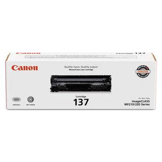 Canon® 9435B001 (137) Toner, 2400 Page-Yield, Black (CNM9435B001)