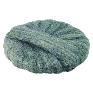 GMT Radial Steel Wool Pads, Grade 0 (fine): Cleaning & Polishing, 20", Gray, 12/CT (GMT120200)