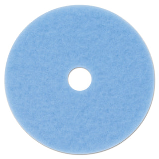 3M™ Hi-Performance Burnish Pad 3050, 20" Diameter, Sky Blue, 5/Carton (MCO59825)