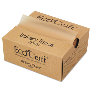 Bagcraft EcoCraft Interfolded Dry Wax Deli Sheets, 6 x 10 3/4, Natural,1000/Box, 10 Bx/Ct (BGC010001)