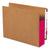 Smead™ Redrope Drop-Front End Tab File Pockets w/ Fully Lined Colored Gussets, 3.5" Expansion, Letter Size, Redrope/Red, 10/Box (SMD73686)