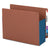 Smead™ Redrope Drop-Front End Tab File Pockets w/ Fully Lined Colored Gussets, 5.25" Expansion, Letter Size, Redrope/Blue, 10/Box (SMD73689)