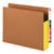 Smead™ Redrope Drop-Front End Tab File Pockets w/ Fully Lined Colored Gussets, 3.5" Expansion, Letter Size, Redrope/Yellow, 10/Box (SMD73688)