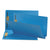 Smead™ Heavyweight Colored End Tab Folders with Two Fasteners, Straight Tab, Legal Size, Blue, 50/Box (SMD28040)