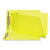 Smead™ Heavyweight Colored End Tab Folders with Two Fasteners, Straight Tab, Legal Size, Yellow, 50/Box (SMD28940)