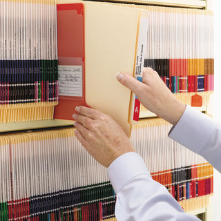 Smead™ Fastener Folder w/ Divider, 1 Divider, Letter Size, Manila, 50/Box (SMD34220)