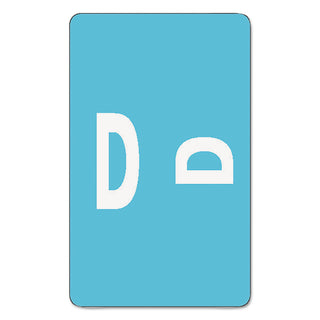 Smead™ Alpha-Z Color-Coded Second Letter Labels, Letter D, Light Blue, 100/Pack (SMD67174)