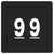 Smead™ Numerical End Tab File Folder Labels, 9, 1.5 x 1.5, Black, 250/Roll (SMD67429)