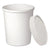 SOLO® Flexstyle Double Poly Food Combo Pack, 32 oz, White, 25/Pack, 10 Packs/Carton (SCCKHB32A)