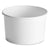Chinet® Squat Paper Food Container, 8-10oz, White, 50/Pack, 20/CT (040043)