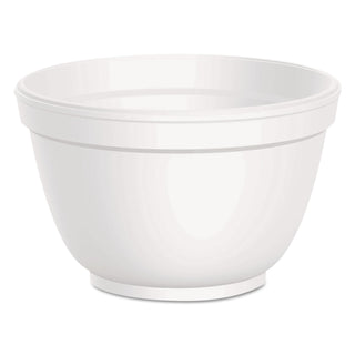 Dart® Foam Container, 6 oz, White, Squat (6B12DART)