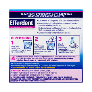 Efferdent® Denture Cleaner Efferdent® (995747_BX)
