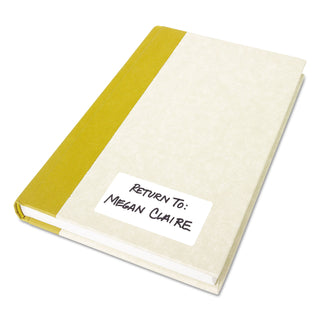 Avery® Self Adhesive White Removable Labels, Rectangular, 1 1/2"x3", 150 per Pack (AVE05440)