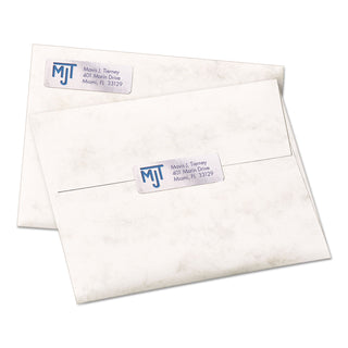 Avery® Silver Foil Ink Jet Mailing Labels, 3/4"x2 1/4", 300 per Pack (AVE8986)