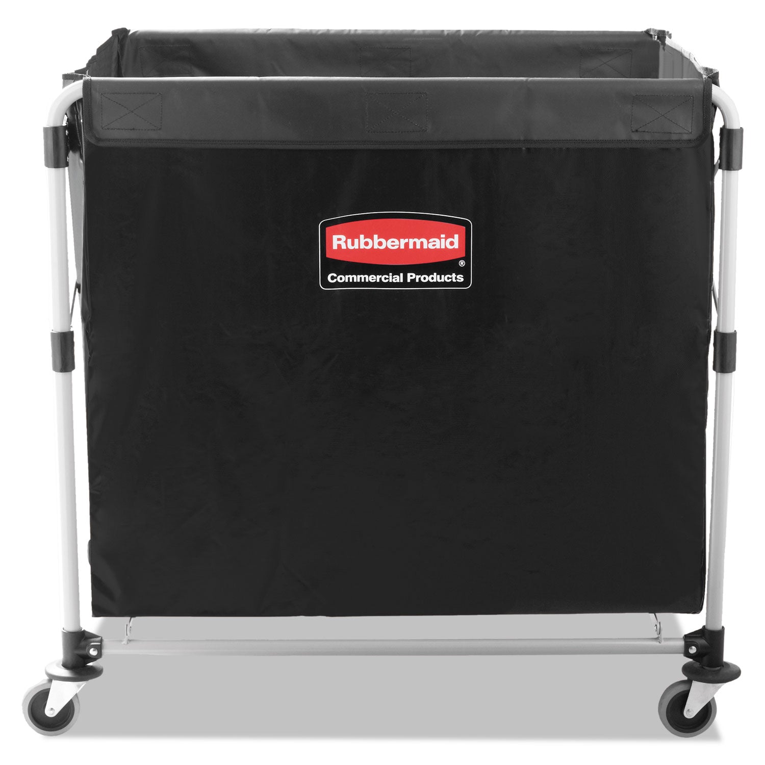 One-Compartment Collapsible X-Cart, Synthetic Fabric, 9.96 cu ft Bin, 24.1