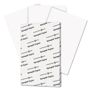 Springhill® Digital Index White Card Stock, 92 Bright, 110lb, 11 x 17, White, 250/Pack (SGH015334)