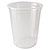 Fabri-Kal® Microwavable Deli Containers, 32 oz, 4.6 Diameter x 5.6 h, Clear, Plastic, 500/Carton (FABPK32T-C)