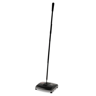 Rubbermaid® Commercial Floor and Carpet Sweeper, 44" Handle, Black/Gray (RCP4212-88BLA)