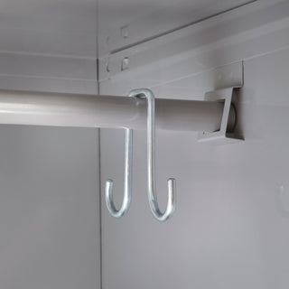 Safco® Single-Tier Locker, 12w x 18d x 78h, Two-Tone Gray (SAF5522GR)