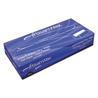 Bagcraft Interfolded Dry Wax Deli Paper, 10" x 10 3/4", White, 500/Box, 12 Boxes/Carton (BGC012010)