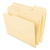 Universal® Deluxe Heavyweight File Folders, 1/3-Cut Tabs: Assorted, Legal Size, 0.75" Expansion, Manila, 50/Pack (UNV16420)