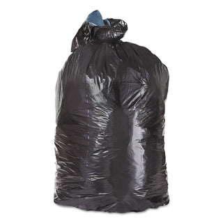 Trinity Plastics Low-Density Can Liners, 45 gal, 23" x 46", Black, 100/Carton (TRNML4046H)