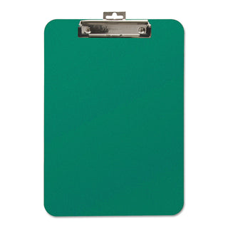 Mobile OPS® Unbreakable Recycled Clipboard, 1/4" Capacity, 9 x 12 1/2, Green (BAU61626)