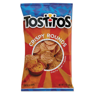 Tostitos® Tortilla Chips Crispy Rounds, 3 oz Bag, 28/Carton (LAY20871)